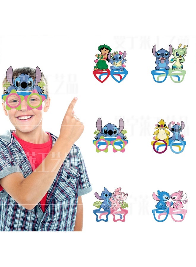 STITCH 22pcs Stitch photo props cartoon theme birthday cake inserts - Image 4