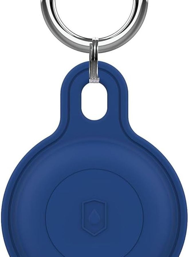 Silicone Protective Case for Apple AirTag with Keychain Anti Scratch Bumpers - Image 1
