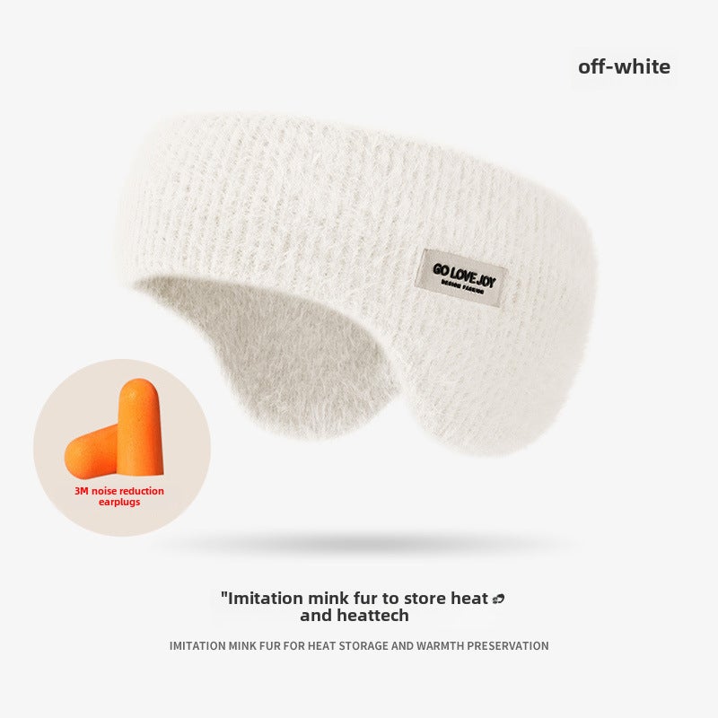 Winter Velvet Adjustable Earmuffs for Women White earplugs [DEZ43]]