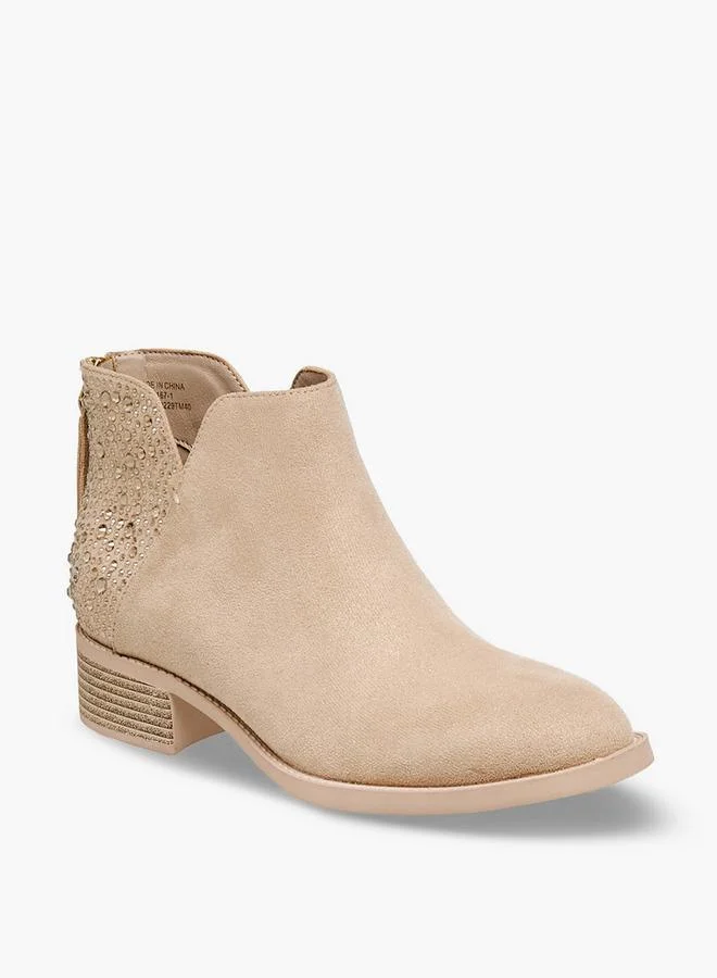 Celeste Women Block Heel Ankle Boots