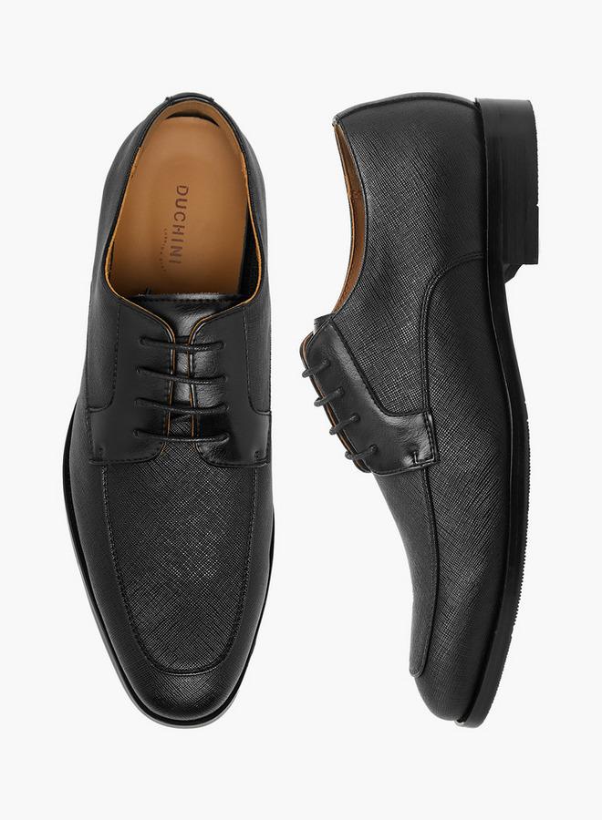 DUCHINI أحذية ديربي للرجال مزودة بأربطة - Image 3