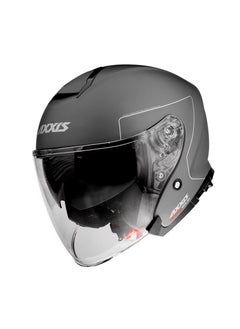 AXXIS AXXIS OF504SV Mirage SV Solid Titanium Matt Motorcycle helmet outdoor grey matte  - Image 1