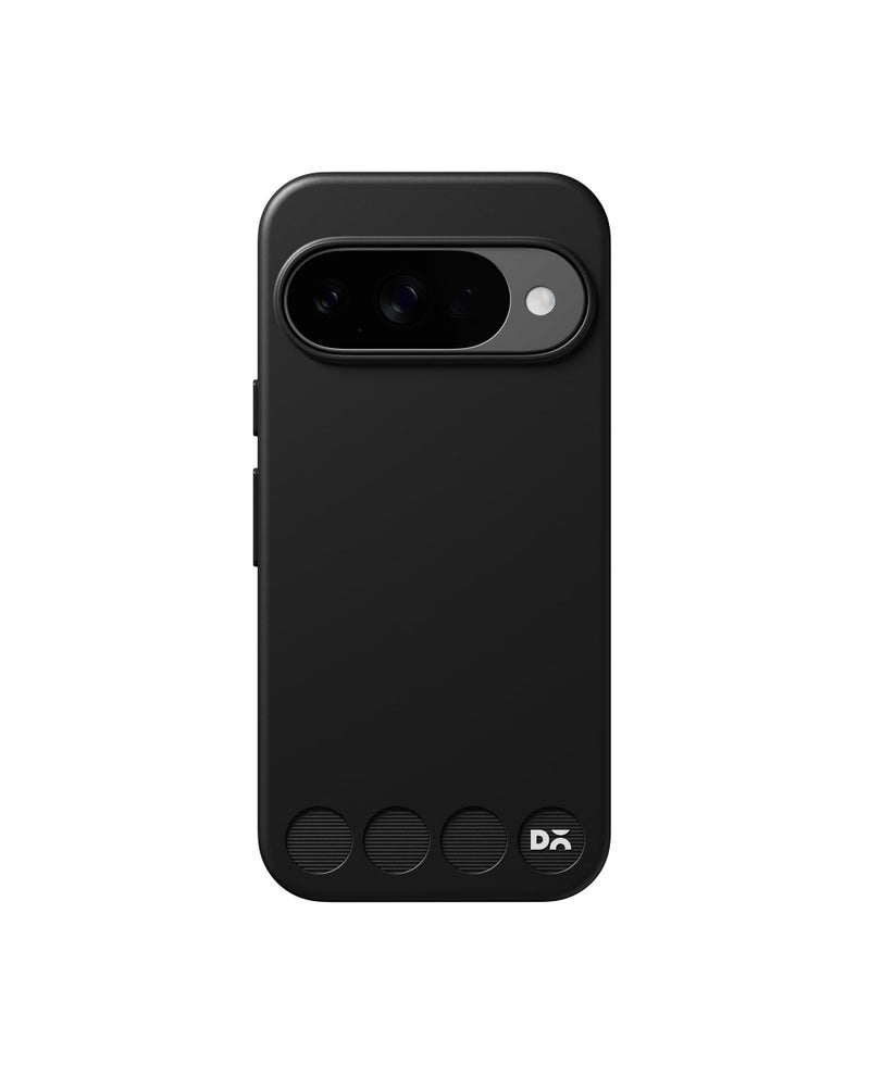 DailyObjects Google Pixel 10 Stack Classic Magnetic Case Cover | Compatible with Magnetic | Camera & Body Protection | Scratch Proof | Dual Hybrid Protection | Wireless Charging - Carbon Black - Image 1