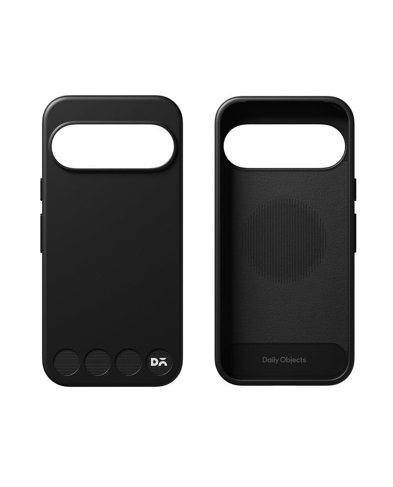 DailyObjects Google Pixel 10 Stack Classic Magnetic Case Cover | Compatible with Magnetic | Camera & Body Protection | Scratch Proof | Dual Hybrid Protection | Wireless Charging - Carbon Black - Image 3