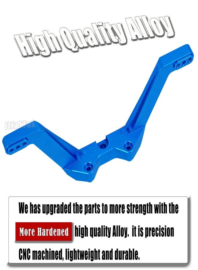 BRCatWPark Aluminum Front Shock Vertical Relocator Upgrades Part for 1/10 Drag Slash 1967/Chevrolet C10/Slash 2wd lcg,RC Front Shock Vertical Relocator Hops up,Navy Blue - Image 3