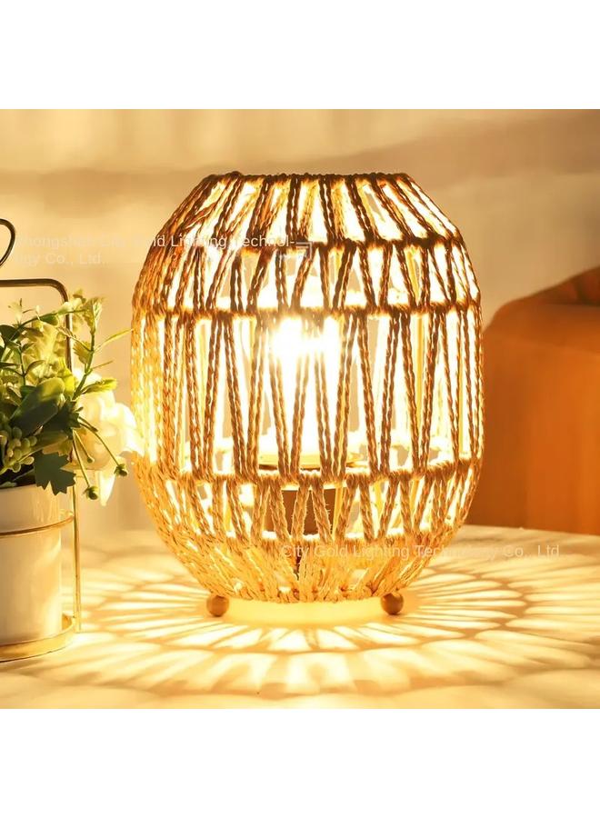 Bluejw New Bohemian Style Bedside Lamp Decoration Table Lamp Creative Desktop Ornaments Mushroom Table Lamp - Image 3