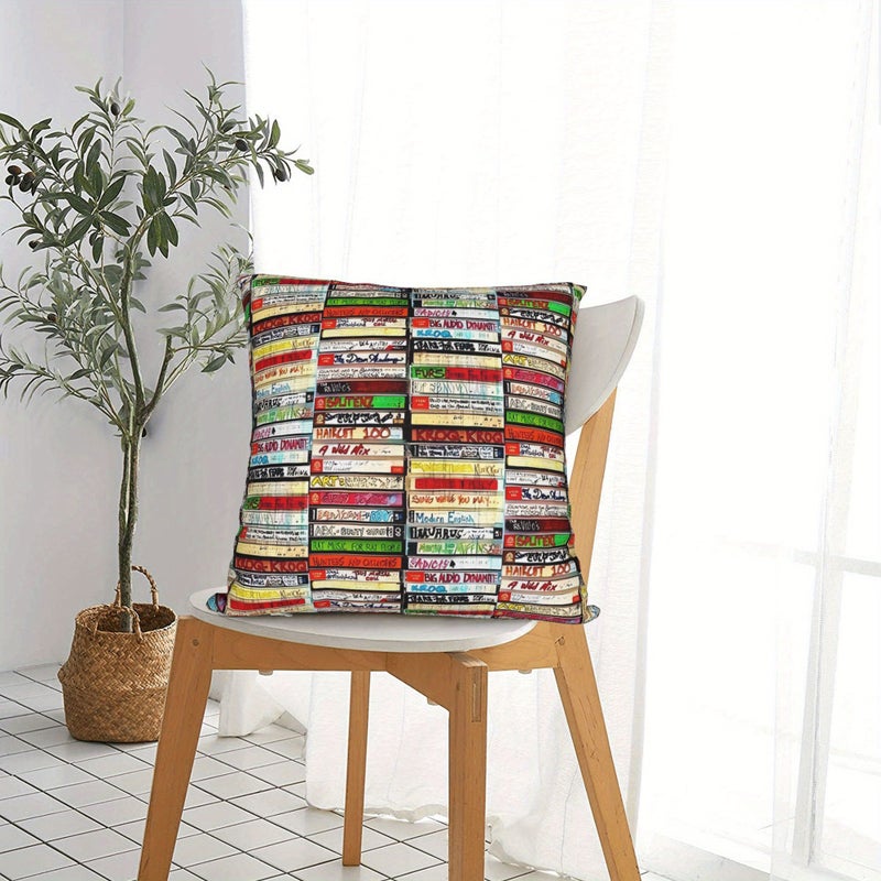 Retro Multicolor Decorative Cushion Covers 18x18 for Sofas - Image 5