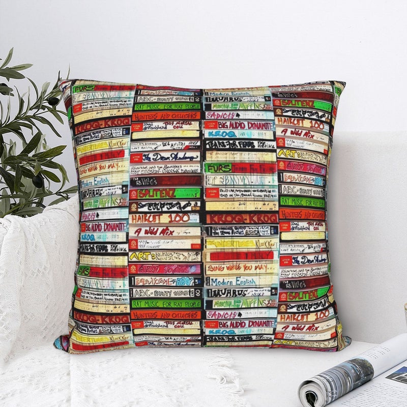 Retro Multicolor Decorative Cushion Covers 18x18 for Sofas - Image 4