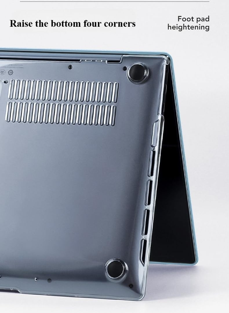 عام حافظة لابتوب متوافقة مع هواوي MateBook 14 2024 مقاس 14 بوصة موديل FLMH-16 FLMH-32، غطاء جلد ناعم بتشطيب غير لامع، غلاف حماية للابتوب. - Image 5