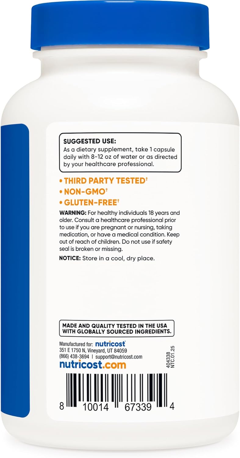 Nutricost Grape Seed Extract 28000mg 240 Capsule  NonGMO Gluten Free Vegetarian Friendly - Image 4