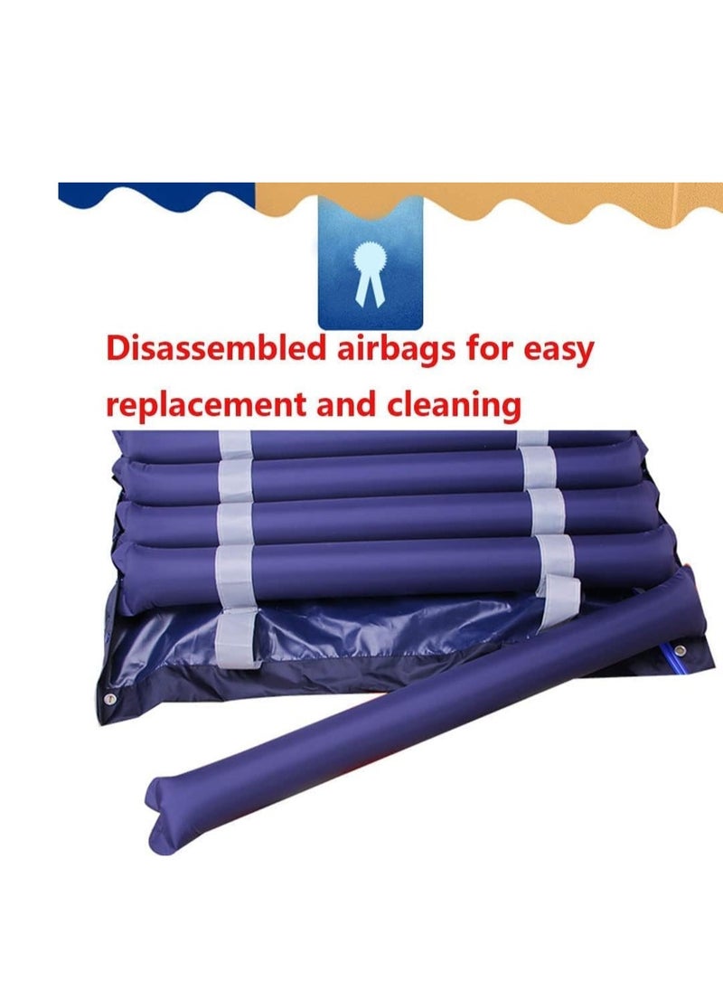 Generic - With Ac Pressure Pump Bedridden Air Inflatable Seat Cushion Mattress with Air Pump, Anti-Bedsore Seat Pad for Elderly Disabled Handicap, Overall - Image 1
