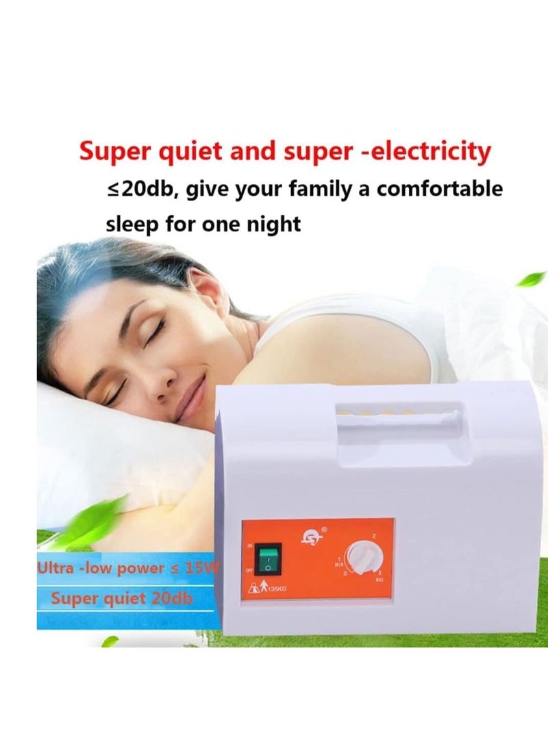 Generic - With Ac Pressure Pump Bedridden Air Inflatable Seat Cushion Mattress with Air Pump, Anti-Bedsore Seat Pad for Elderly Disabled Handicap, Overall - Image 1
