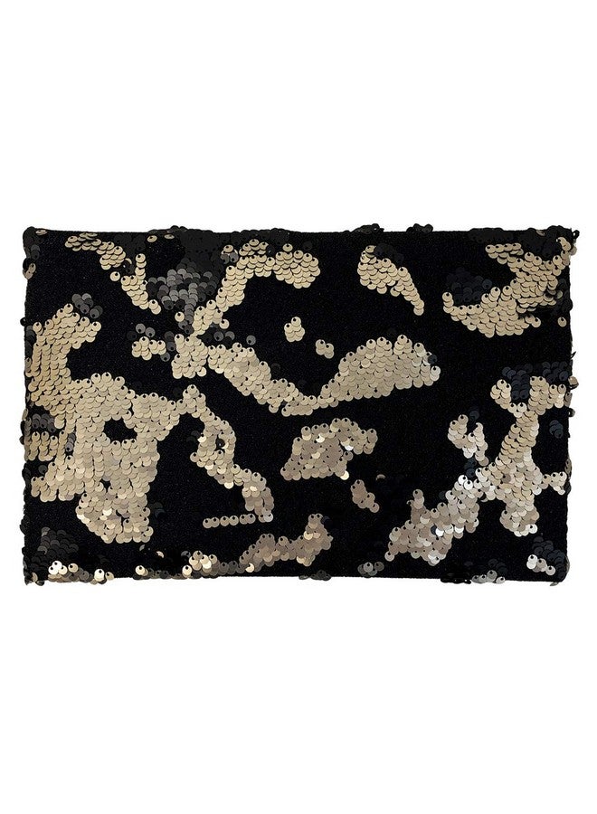 JNB Flat Sequin Envelope Clutchblack - Image 2