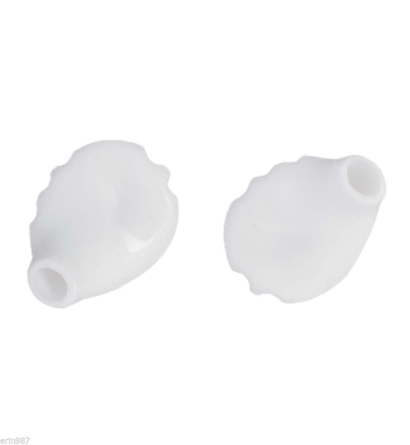 Yurbuds White Earbud Covers Size 5, TwistLock for Secure Fit, Compatible with Headphones & Earphones - Image 5