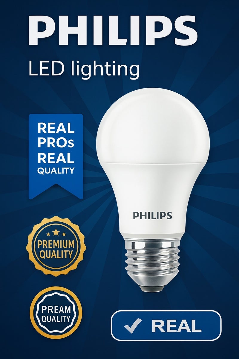 Philips 13W Globe Bulb – Cool White Light - Image 1
