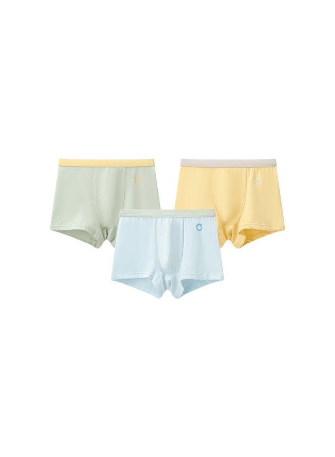 Red Bean Hodo Children's Modal Cotton Antibacterial Boxer Briefs For Boys And Girls Youth Four-point Shorts H5k4111 Set 2 Size 150 - Image 4