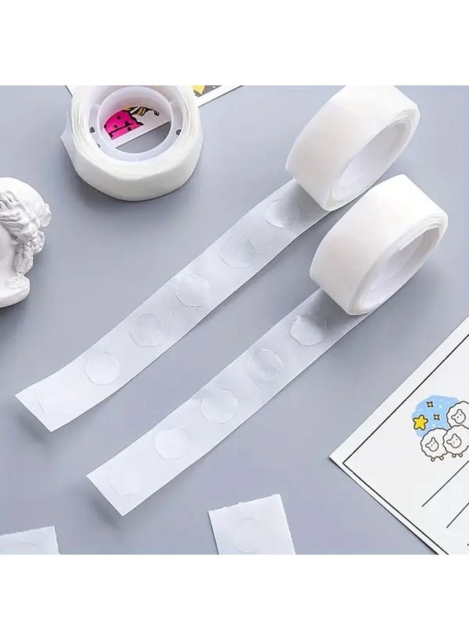 500pcs 5 Rolls Nano Traceless Removable Glue Dots for Balloon Filling Pearl Flower Art - Image 5