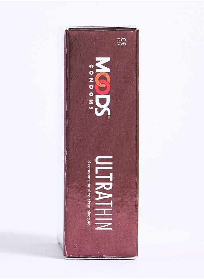 Moods - Ultra Thin Condom 3 Pieces - Image 1