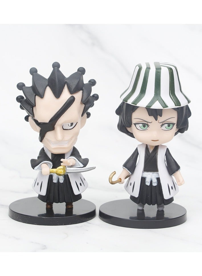 A Set of 6 Figures Designed with Bleach Anime Characters  - Image 3