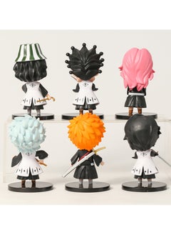 Generic A Set of 6 Figures Designed with Bleach Anime Characters  - Image 4