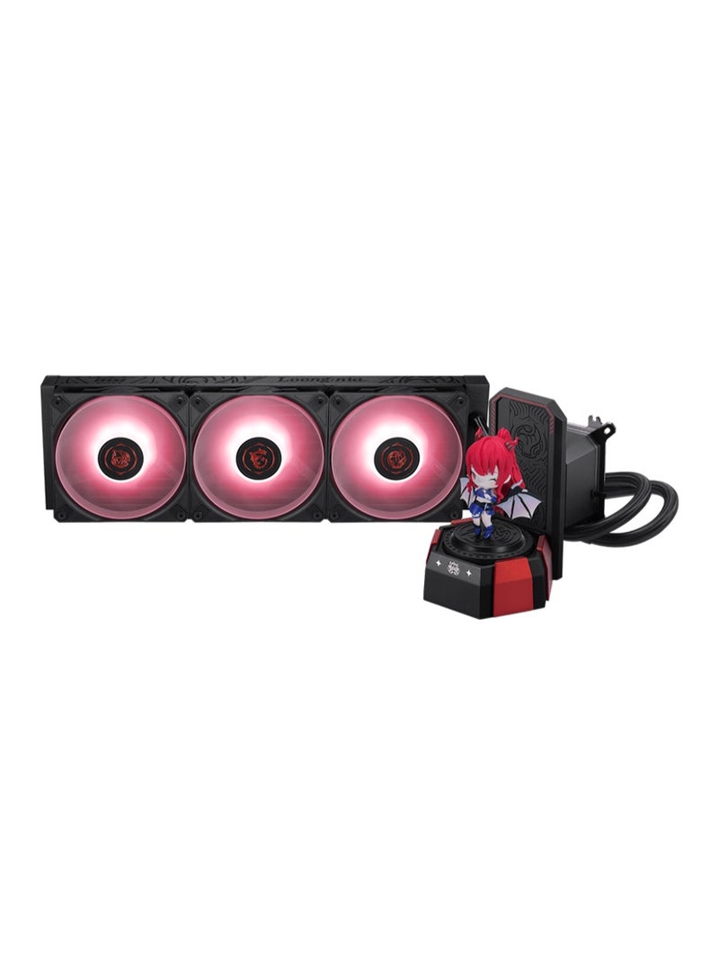 MSI CORELIQUID A17 MLG Edition 360mm All-in-One RGB Liquid CPU Cooler, High-Performance Pump & Copper Cold Plate, 3x 120mm CycloBlade Fans, Intel & AMD Compatible, ARGB Lighting, Pre-Installed Bracket, Collector MLG Figurine Included | 306-7ZW9M15-L80 - Image 2