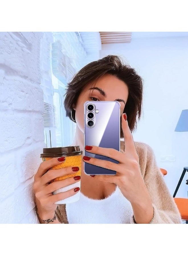 دوسالا غطاء شفاف من السليكون لهاتف سامسونج جالكسي A36 5G، غطاء واقي خلفي شفاف مع زوايا معززة من مادة TPU، مناسب لهاتف سامسونج جالكسي A36 5G. - Image 5