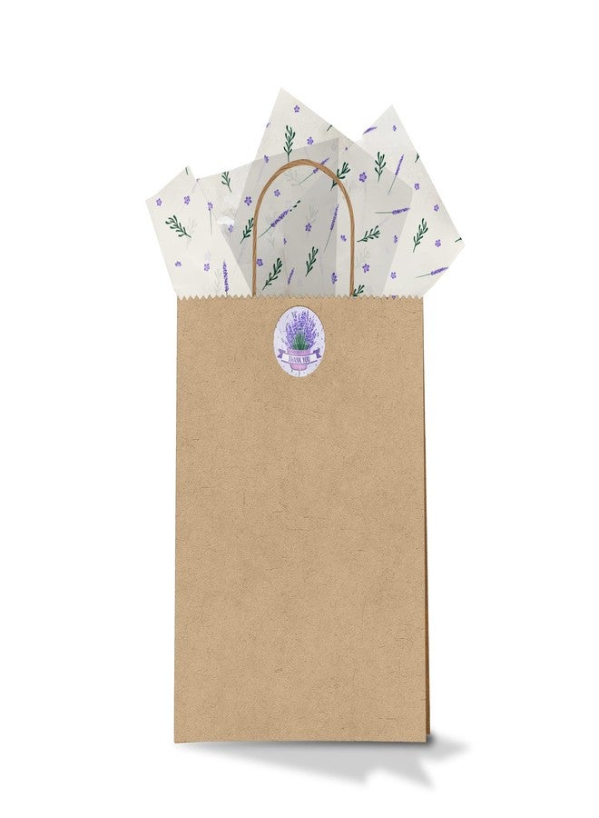 Pro Supply Global Lavender Printed Tissue Paper for Gift Bags or Boxes and Wrapping - Floral Spring Bulk Decorative Art Tissue Paper for Packaging and Gifting | 24 Sheets 20" x 30" - Image 4