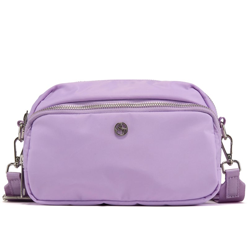 Pander Crossbody Sling Bag â€“ Everyday Purse with Adjustable Strap, Perfect for Travel, Errands, and Daily Use, Lilac Purple - Image 1