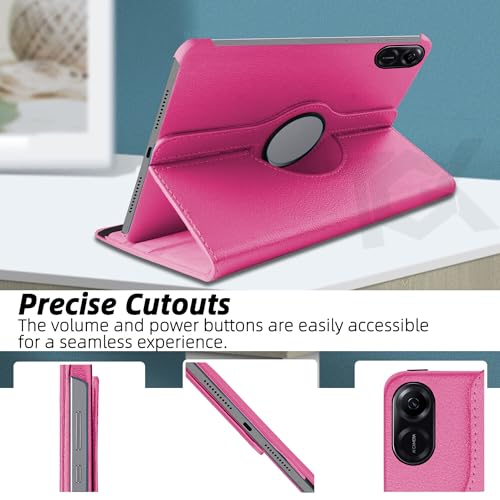 TGK Rotating Cover for Honor Pad X9 11.5 inch Leather Flip Case (Dark Blue) - Image 3