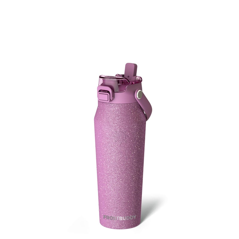 Frost Buddy 24oz Insulated Water Bottle with Straw & Chug Lid | Leak-Proof Stainless Steel | 24-Hours Cold | Sweat-Proof, Cup Holder Friendly | Ideal for Gym, Travel, Sports & Everyday Hydration - Image 1