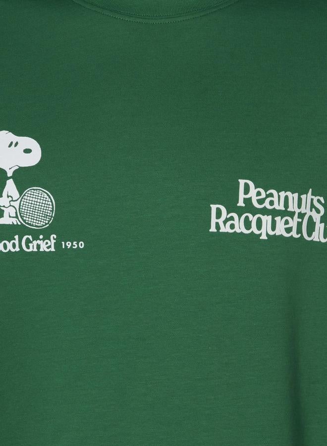 SP Characters Men Regular Fit Crew Neck Short Sleeves Peanuts Print T shirt - Image 4