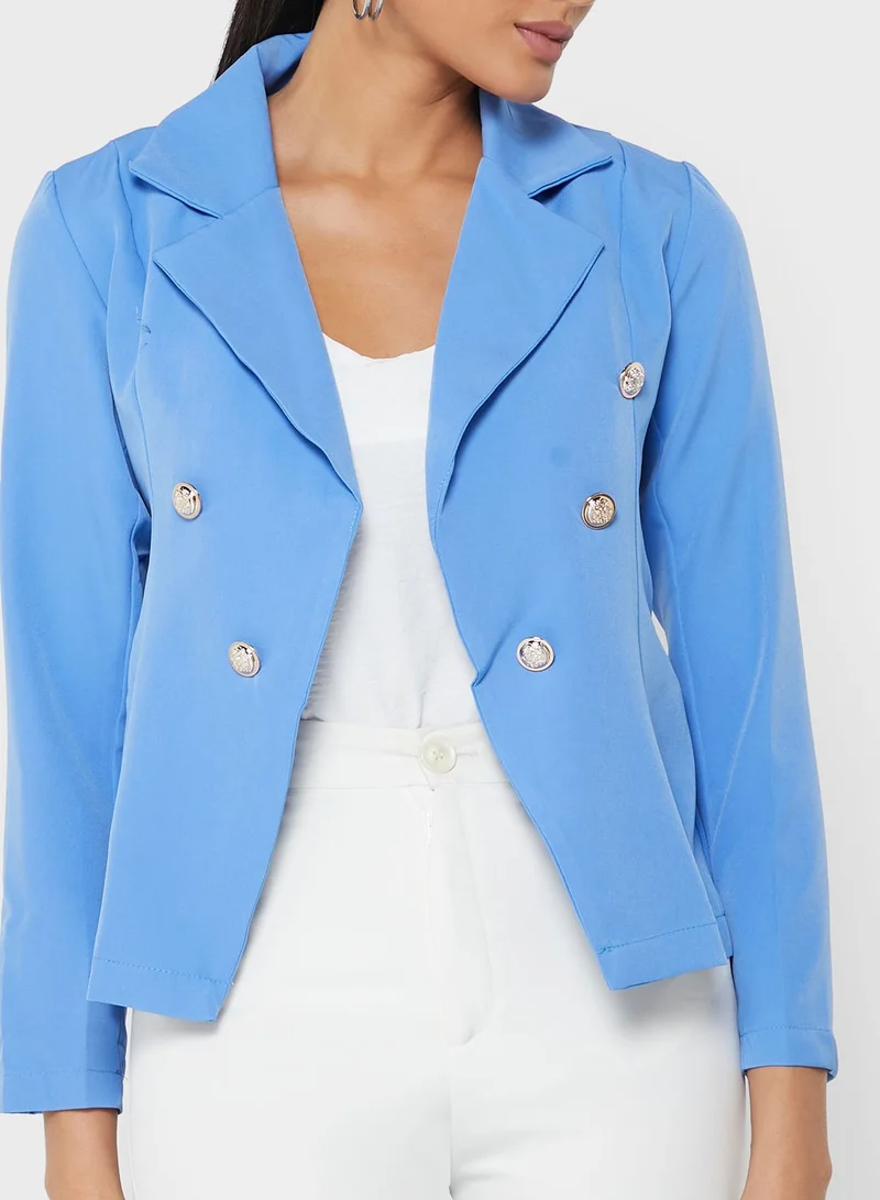 ELLA Solid Blazer
