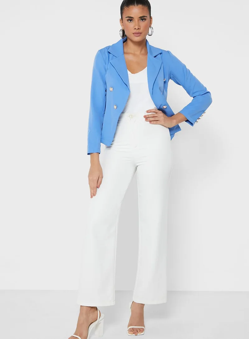 ELLA Solid Blazer