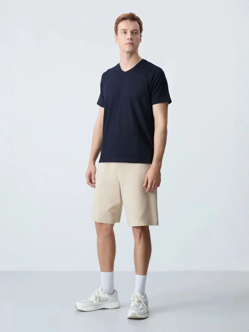 تومي لايف TOMMY Men's Cotton-Blend Sweat Shorts