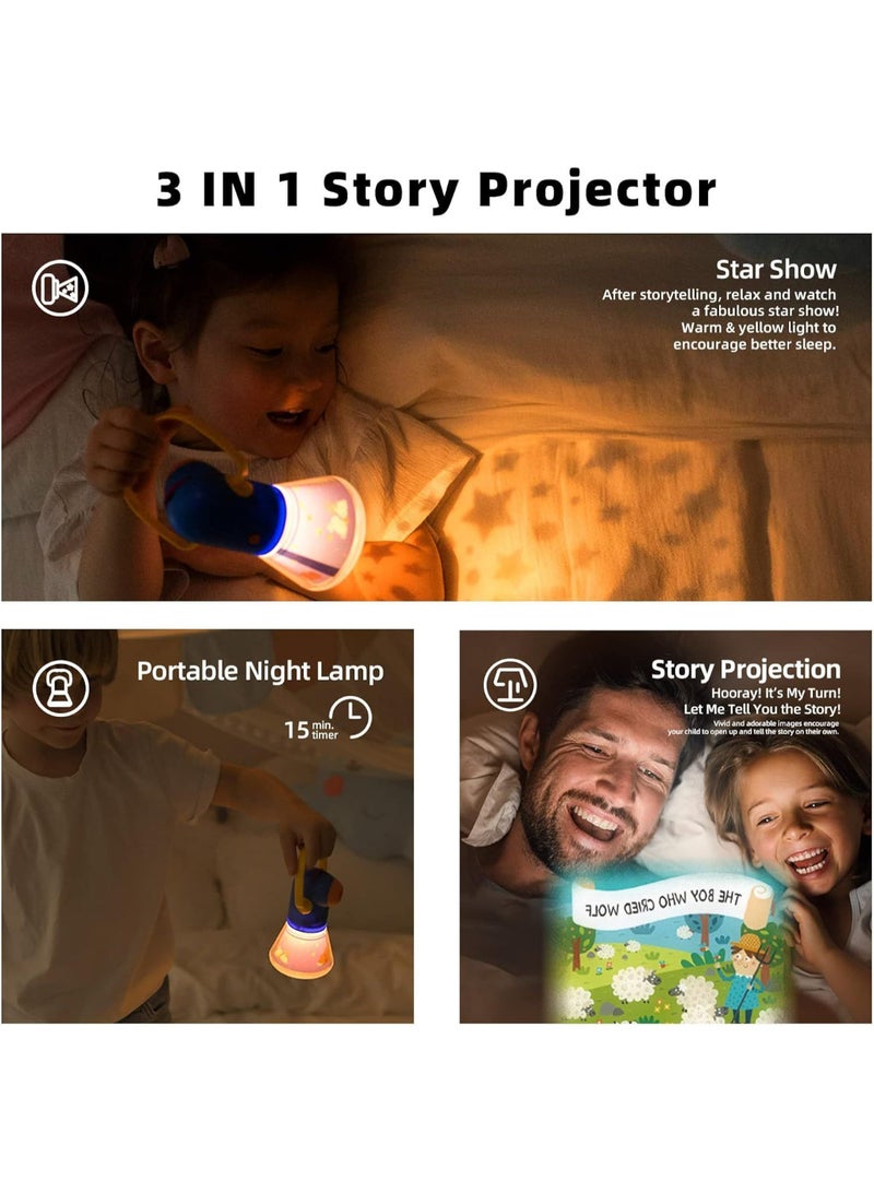 Mideer Kids Story Torch Projector – Interactive Bedtime Tales, Imaginative Play, 3+ Multicolor - Image 5