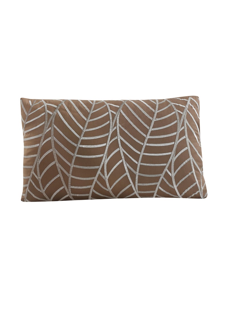 Hours - hours comforter set with soft silky fabric 100% cotton and a modern and distinctive pattern that satisfies all tastes 8 pieces king size - Image 1