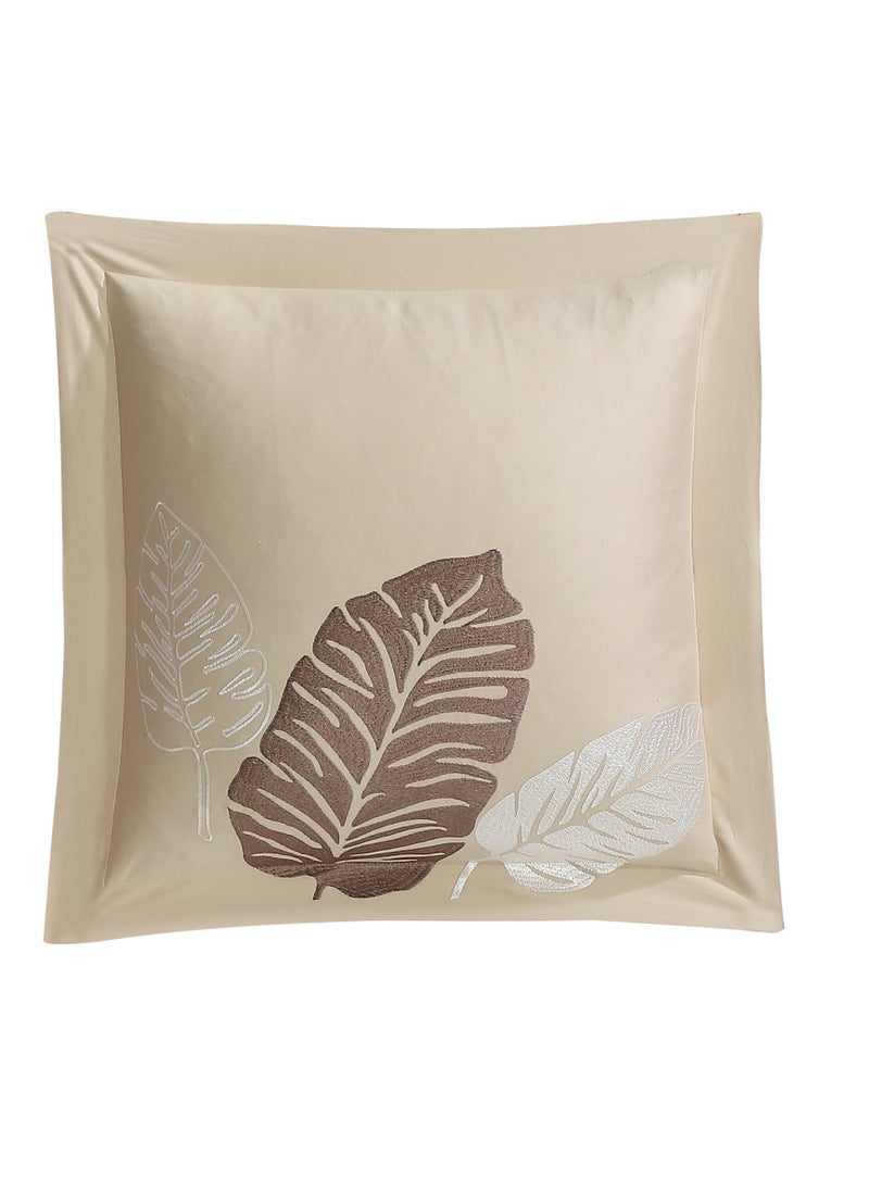 Hours - hours comforter set with soft silky fabric 100% cotton and a modern and distinctive pattern that satisfies all tastes 8 pieces king size - Image 1