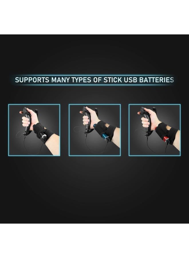DeadEyeVR Valve Index Wrist Mounted Battery Kit - Accessory That Charges Your Controllers While Playing - Image 3
