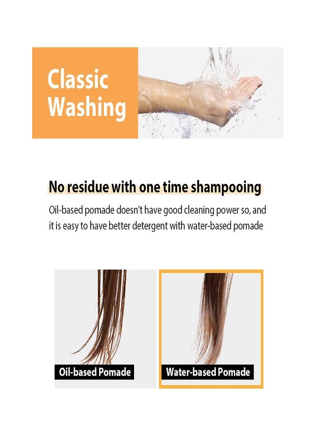 DASHU Classic Incredible Shine Pomade 3.5oz - Strong Hold & High Shine for Hairstyling - Image 5