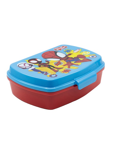 Spiderman Kids Lunch Box Sandwich box with Easy Lock Mechanism