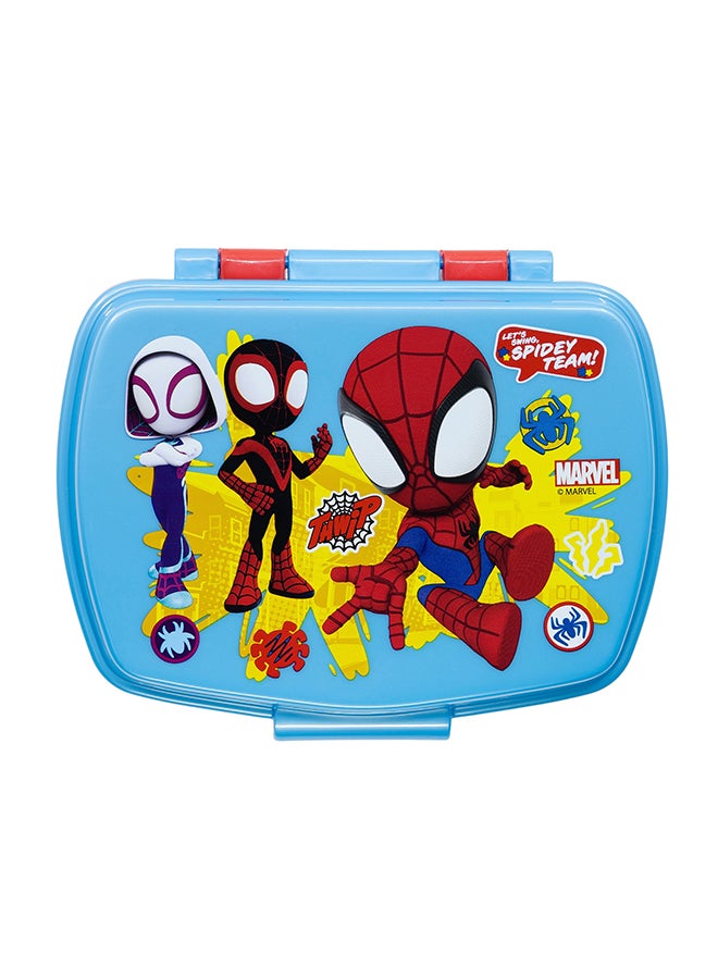 STOR صندوق غداء سبايدرمان للأطفال مع آلية قفل سهلة - Image 3
