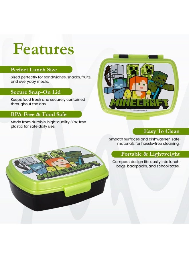 Stor Spidey Funny Lunch Box for Kids – 30oz BPA-Free Reusable Lunch Container with Secure Snap Lid, Lightweight Durable Food Storage Box for School, Travel, Picnics & Everyday Meals - Image 4