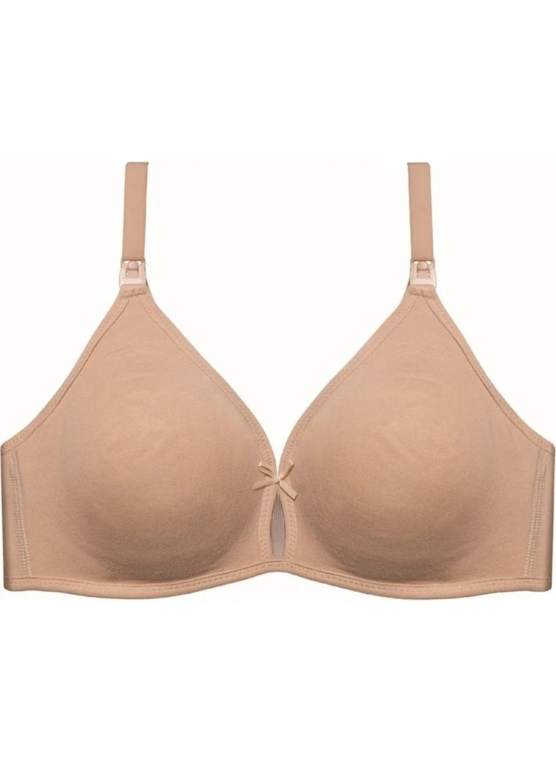 ماجيك فورم 7861 Combed Fabric Spongeless Nursing Bra - Skin