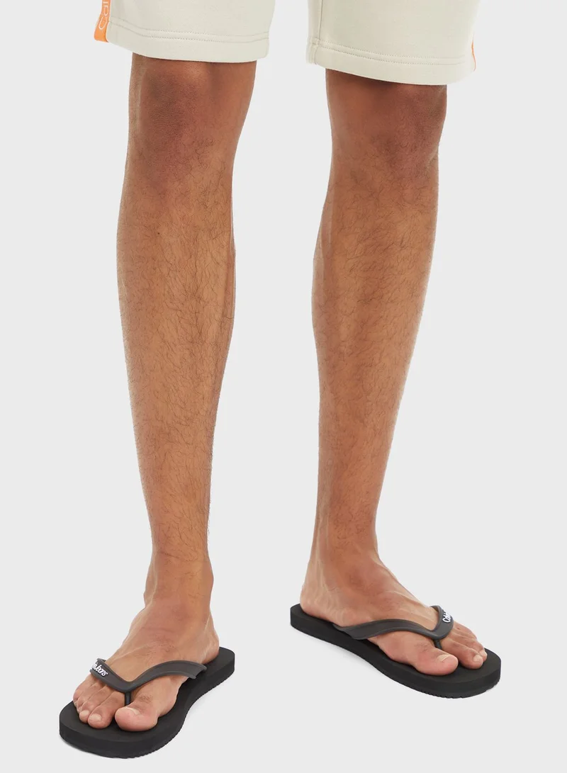 Calvin Klein Jeans Logo Print Casual Sandals