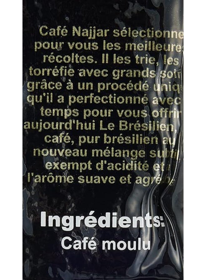 Najjar Le Bresilien Plain Coffee 250g Pack of 16 - Image 2