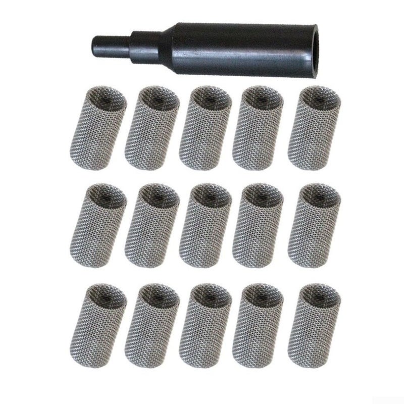 For Diesel Air Parking Heater Mesh Strainer Screen 16PCS for Car Glow Burner Filter Compatible with Different Parking Heater Models (16PCS) - Image 1