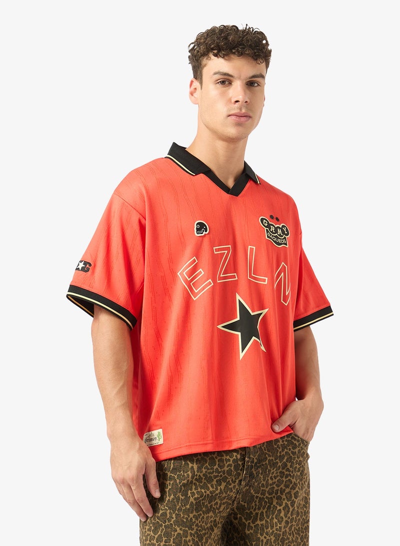 Grimey Machetazos Boxy Soccer Jersey - Image 1