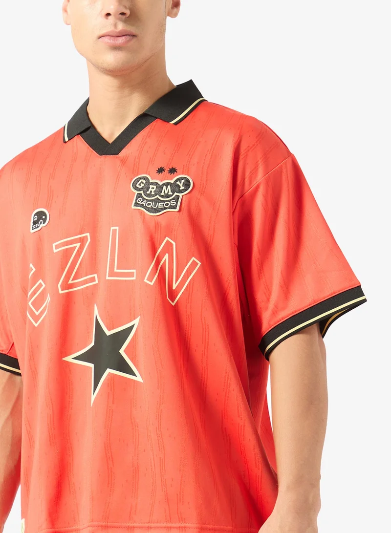 Grimey  Machetazos Boxy Soccer Jersey for Men | Best Price UAE