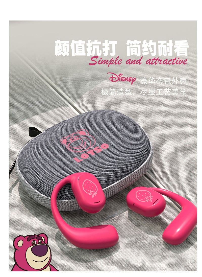 Disney - Disney TWS Bluetooth headphones Bone Conduction Sports in-ear Wireless Ear Clip type With Cloth Case - Image 1