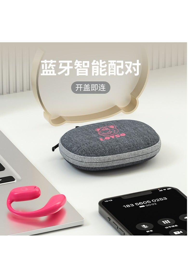 Disney - Disney TWS Bluetooth headphones Bone Conduction Sports in-ear Wireless Ear Clip type With Cloth Case - Image 1